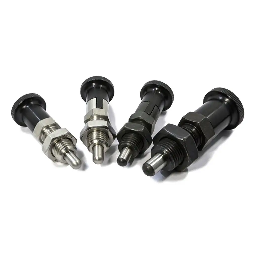 Stainless Steel Indexing Knob Plunger Pin Robust Spring Pin Fastener for Commercial Engineering Projects