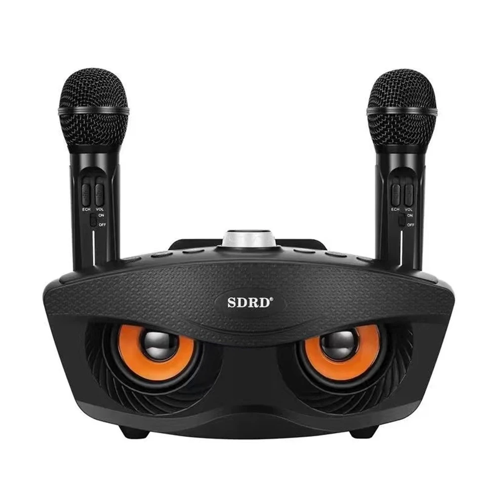 2-in-1サウンド,20W,ポータブル,カラオケ,Bluetooth,デュアルマイク