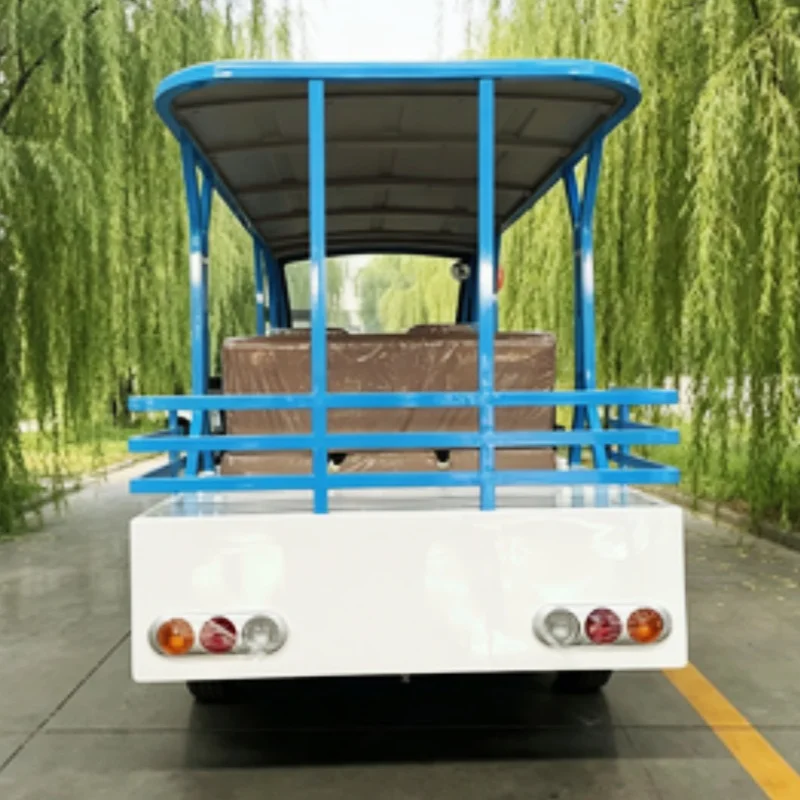 Factory Supply Electric City & School Sightseeing Bus CE Certification For Sale 72V Lithium Free Custom Body And Seats Color