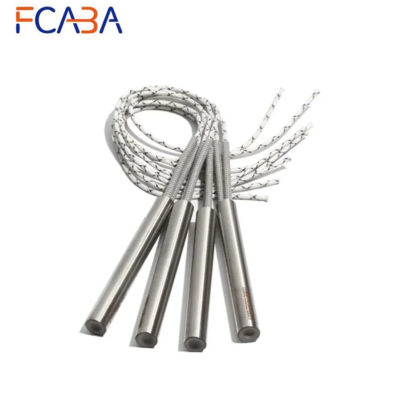 2PCS 17mm 80~95mm 316SUS Electric Heating Pipe 110V/220V/380V Tubular Cartridge Heater 550W/570W/590W/620W/650W Resistance Part