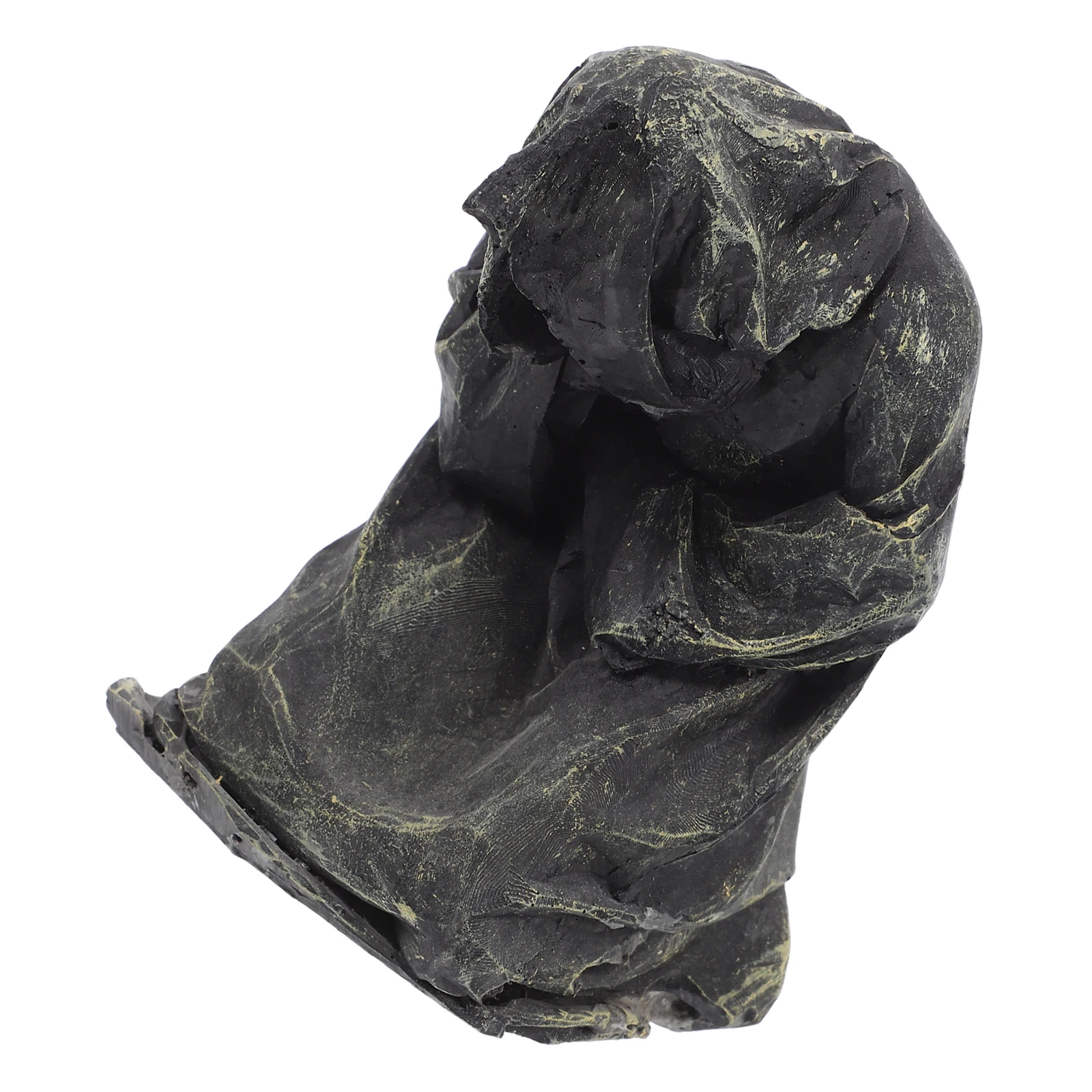 

Aquarium Ornaments Fish Tank Decorations Buddha for Accessory Statue Sculpture Resin