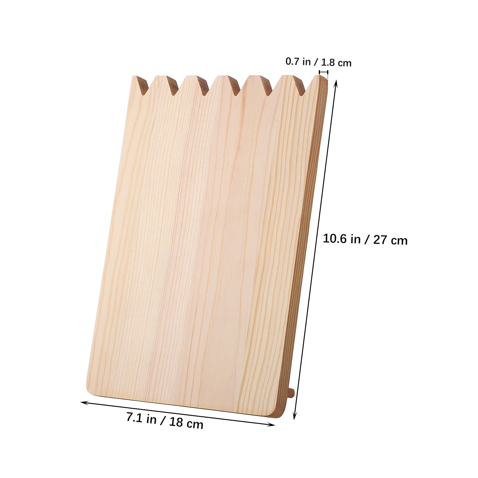 حامل عرض القلادة الخشبية، حامل مجوهرات خشبي طبيعي قوي، منظم لعرض القلائد والأساور