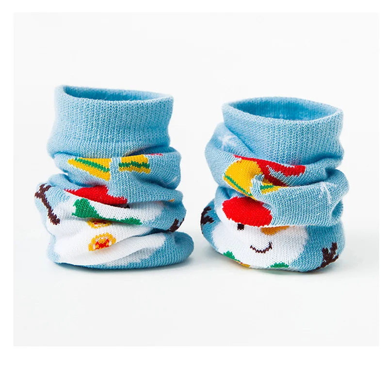 3 زوج/مجموعة عيد الميلاد الاطفال الفتيات الفتيان جورب طباعة سانتا كلوز الأيائل السنة الجديدة الأطفال الجوارب للفتيات 1-12Y طفل رضيع جورب هدية #6
