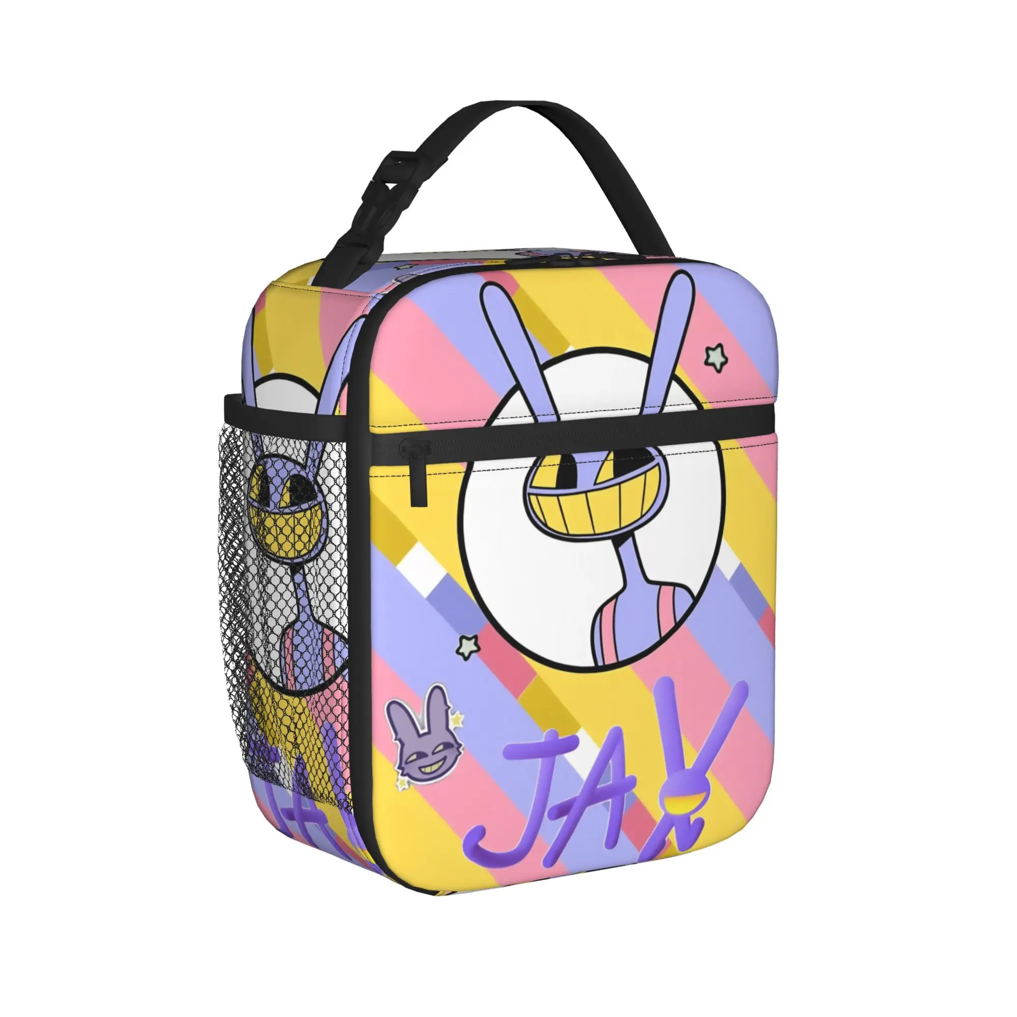 Jaxs Insulated Lunch Bag A-Amazings D-Digitals C-Circuse Meal Container Thermal Bag Tote Lunch Box Work  Picnic Men Women