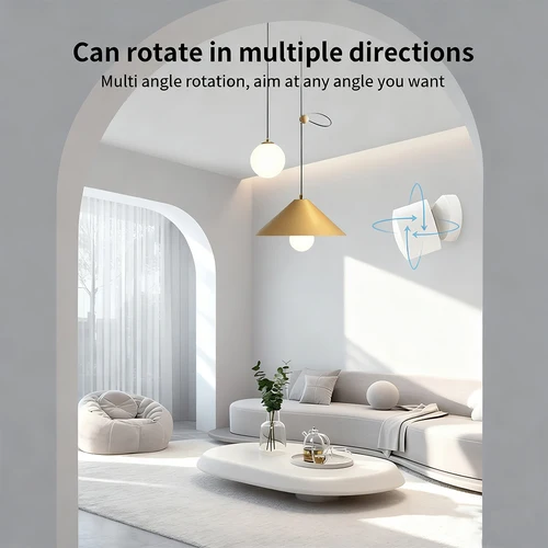 Imagen 2 del producto Tuya Zigbee o WiFi Sensor inteligente de presencia humana 24G mmWave Radar 20 pies movimiento/15 pies detección estática Alexa asistente de Google voz