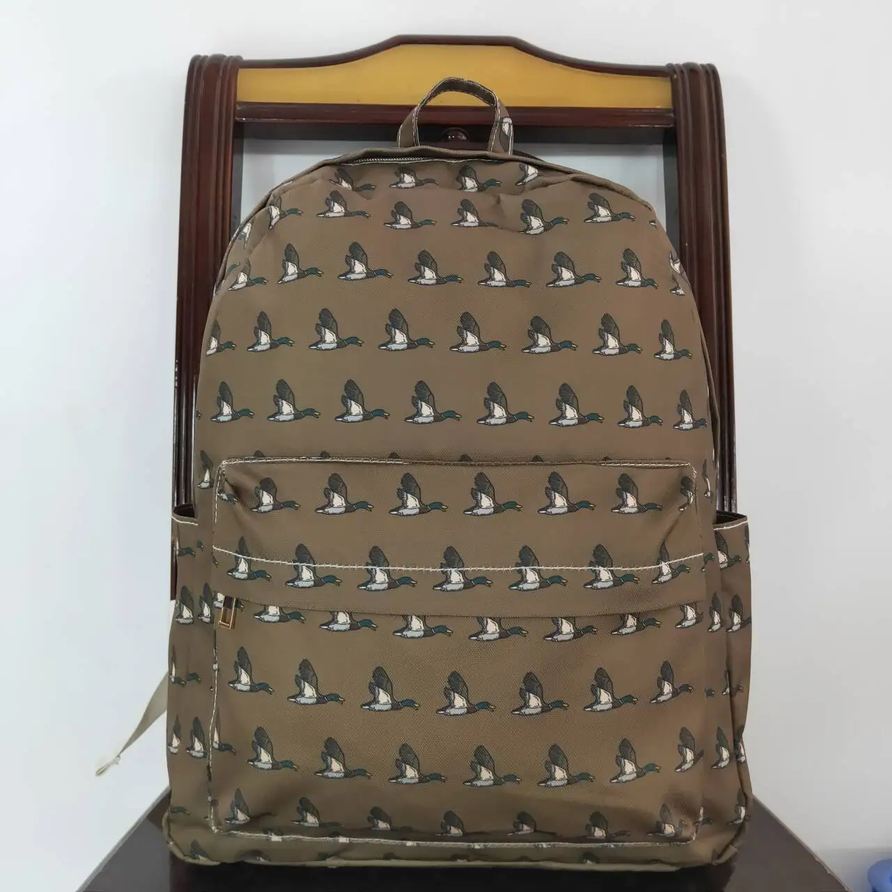 Mochila Western Boutique para niños, Bolsa Escolar portátil para exteriores, color marrón pato, venta al por mayor