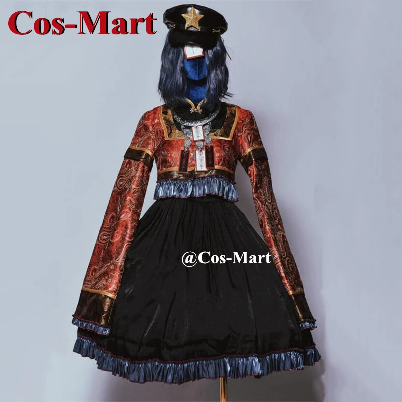 Cos-Mart Game Touhou Project Miyako Yoshika Cosplay Costume Sweet Gorgeous Dress Activity Party Role Play Clothing Custom-Make