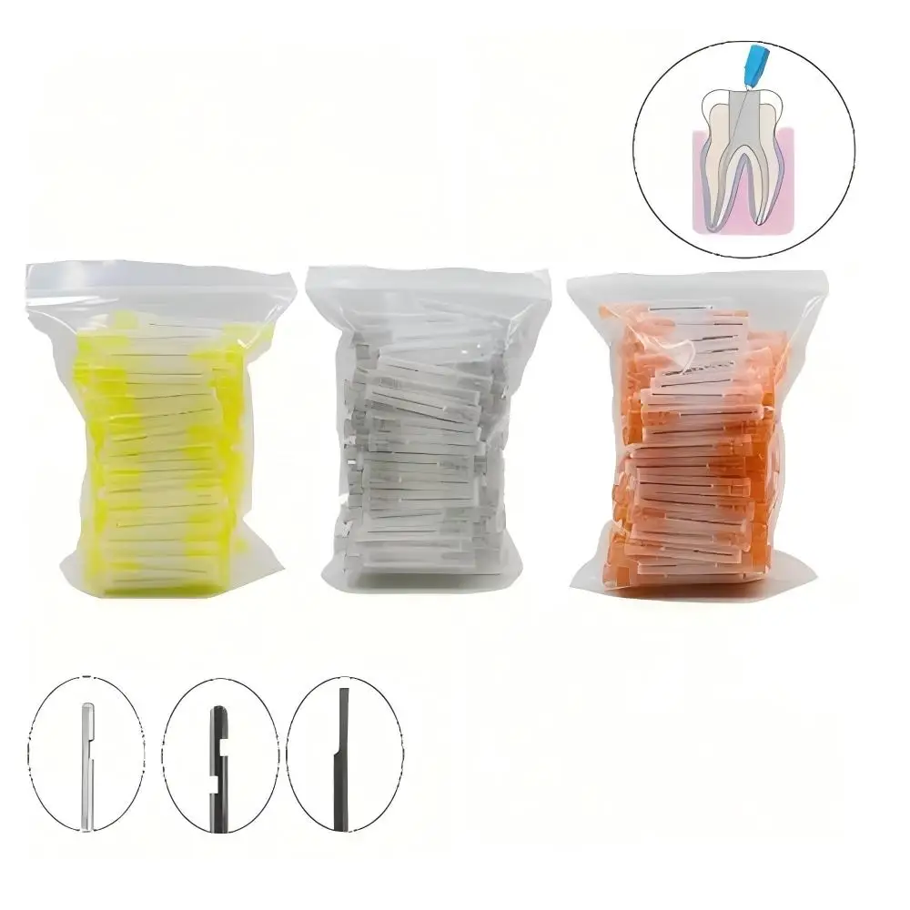 

Disposable Dental Root Canal Irrigation Needle 100Pcs 25G/27G/30G Endo Syringe Tips for Teeth Cleaning & Endodontic Treatment
