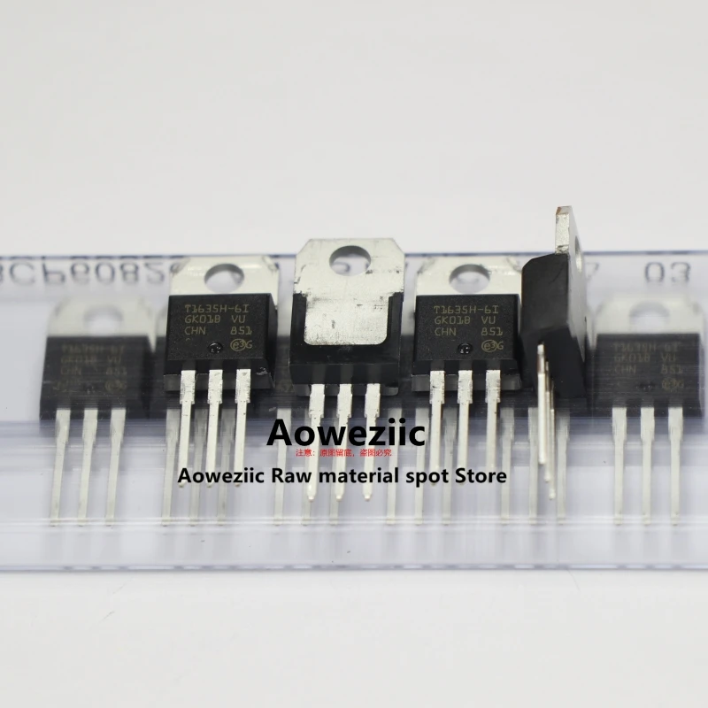 Aoweziic  2018+ 100% New Imported Original  T1635H-6I  T1635H-61  TI635H-6I  TO-220 Triac 16A 600V