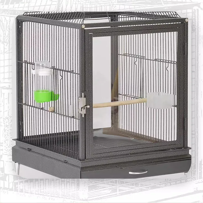 

Hamster Bird Cage Shelter Accessories Hammocks Perches Bird Cage Decoration Quail Pet Jaulas Para Pajaros Bird House Garden