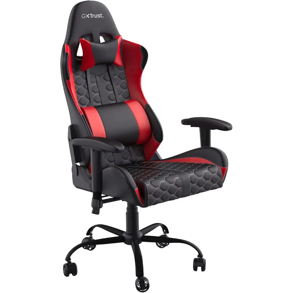 Trust Gaming GXT 708R Rest Gaming Chair, ull 360° Swivel Chair with Removable Cushions, Locking Chair, Height Adjustable Gaming