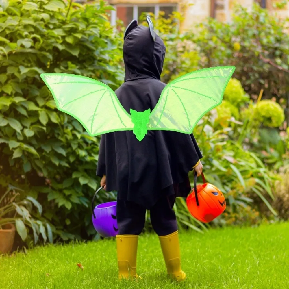

Simple Large Bat Wing Cosplay Props Organza Cosplay Wing Sparkle Dance Show Cosplay Costumes Party
