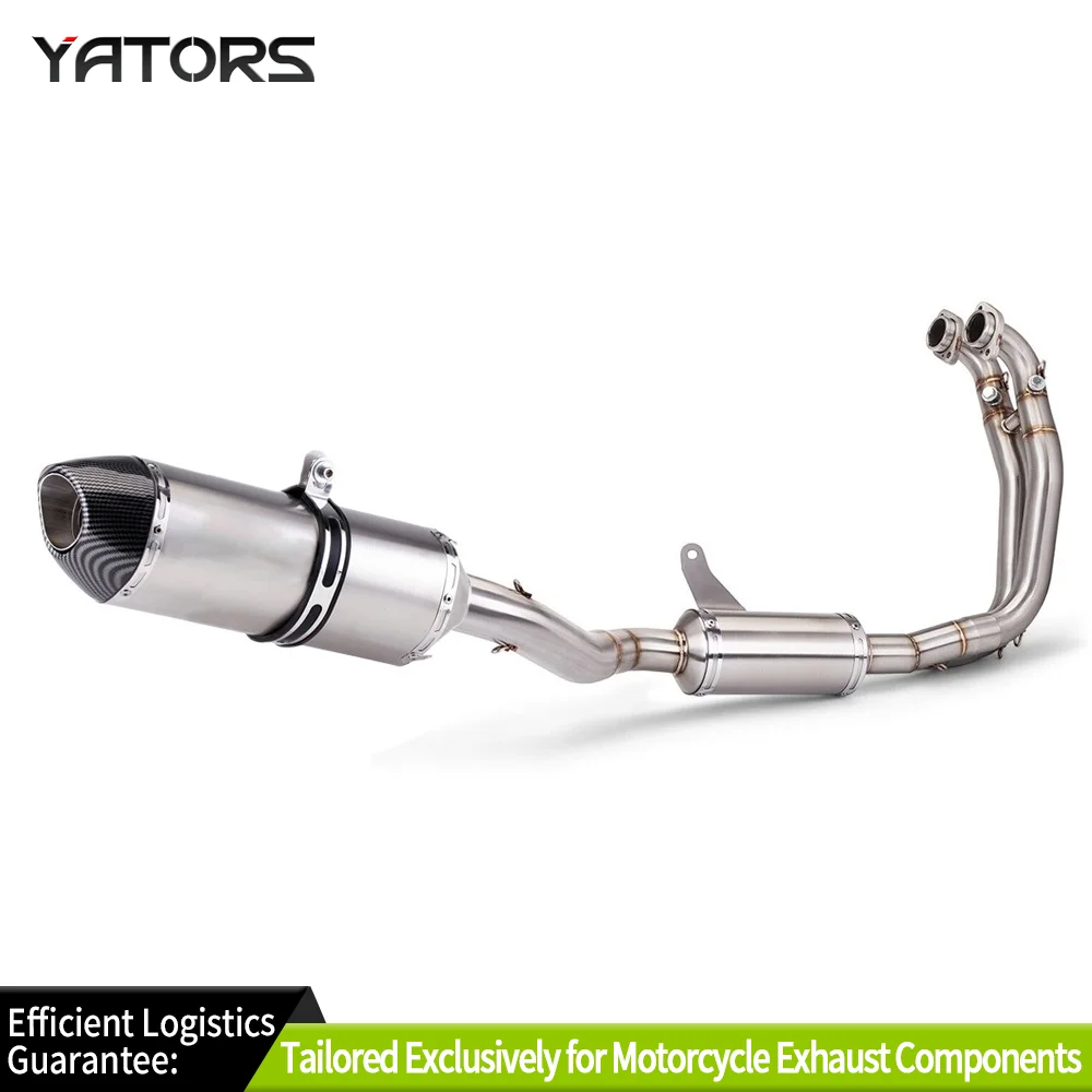

Exhaust System Exhaust System Front Link Pipe Tail Muffler For Aprilia RS660 TUONO660 2021-2024