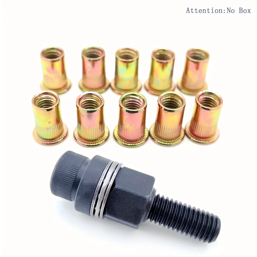 Pull Rivet Nut Simple Tool Manual Pulling Nut Head License Nut Simple Pull Rivet Gun For Thin Iron Skin