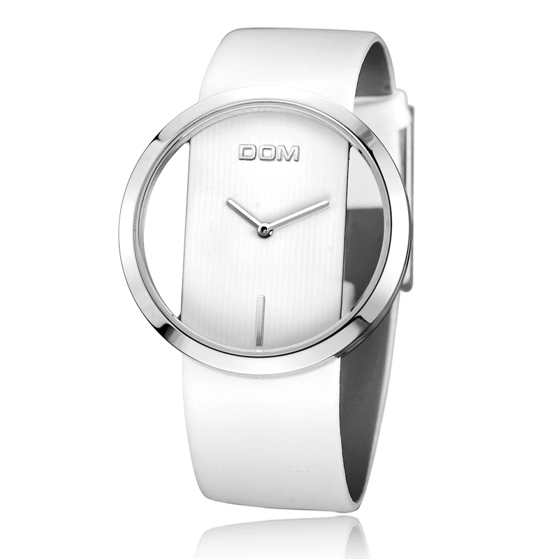 DOM Mulheres Relógios Japão Quartz Movimento Qualidade À Prova D' Água Senhoras De Luxo Relógio De Pulso Moda Simplicidade Relogio Feminino