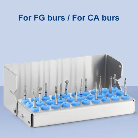 AZDENT 8/30 छेद वाला डेंटल बर होल्डर स्टेरिलाइज़र एंडो फ़ाइल डिसइंफ़ेक्शन बॉक्स ऑर्गनाइज़र 135°C ऑटोक्लेवेबल स्टेरिलाइज़ेबल लैब टूल्स 10 best sales दंत चिकित्सा उपकरण आयोजक - №1