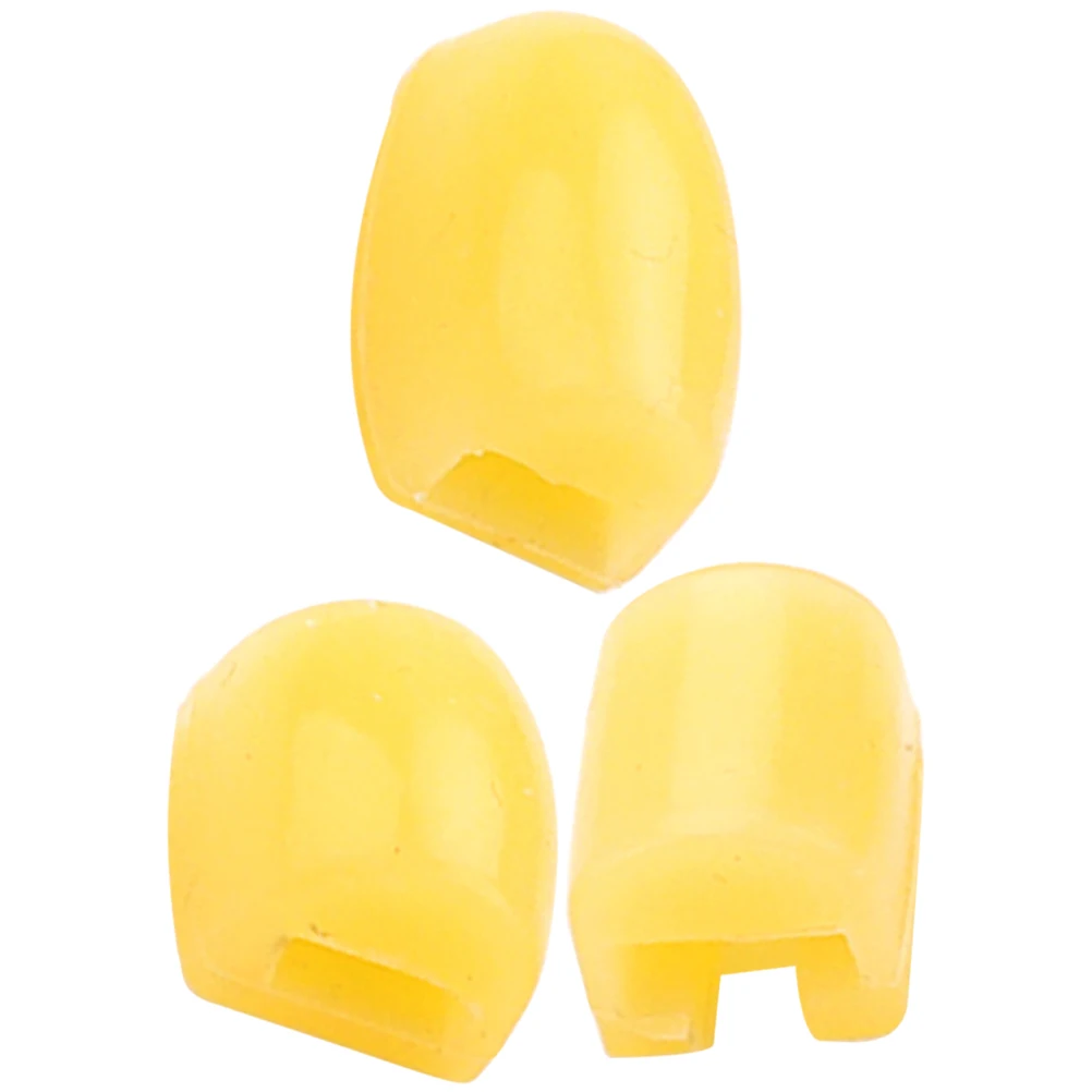 

3 Pcs Saxophone Key Set Tenor Thumb Rest Finger Pad Gel Cushion Pads Accessories Refer to