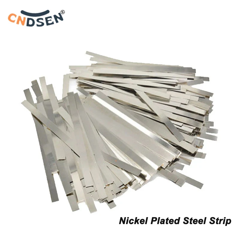 

Nickel Plated Steel Strip Connector Nickel-Plating Strap Sheets 18650 Li-ion Battery Belt Spot Welding Machine Welder