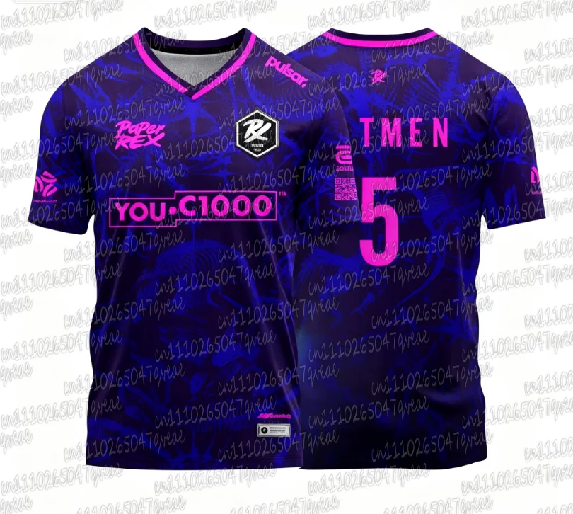 Esports Gaming Team - 26/27 Paper Rex Valorant T-shirts Men
