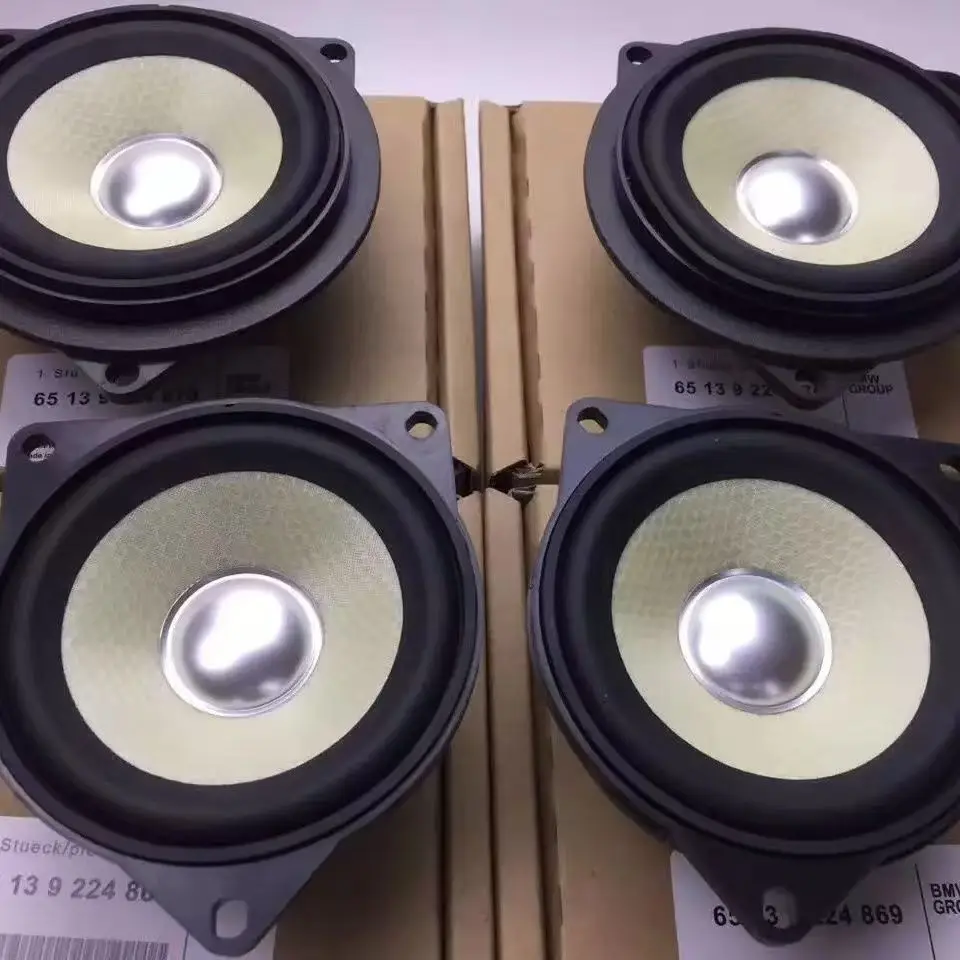 4.5 Inch Midrange Speaker BW Audio Upgrade For BMW F10 F11 F30 F32 F34 F01 F02 E90 E60 3 5 7 Series Car Dashboard 65139279635