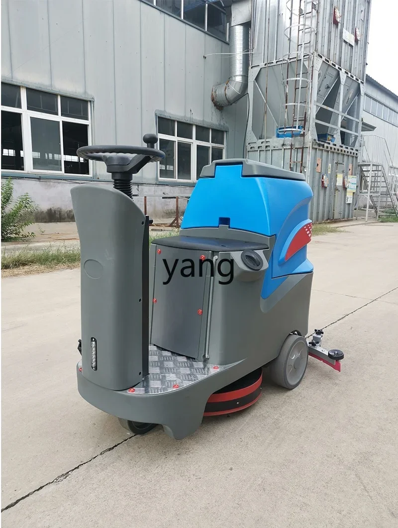 L'm'm Commercial Factory Industrial Workshop Washing Truck Mall Garage Property Sweep Mopping Machine Hand Push Type