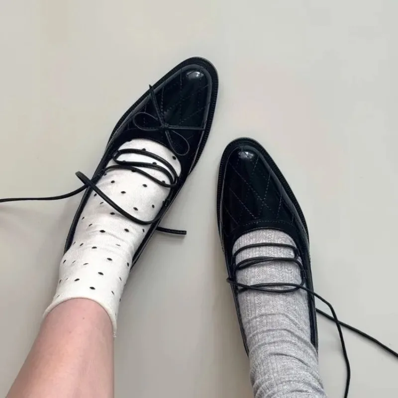 

New Women's Mary Jane Shoes Low Cut Stitching Single Strap Casual Summer Outdoor Wear T-Band Flat Heel Fashionable Flats