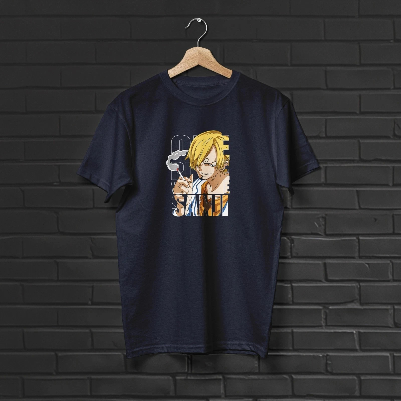 2026 New Year's Sanji T-shirt, - Anime Merch Shopping recension och pris