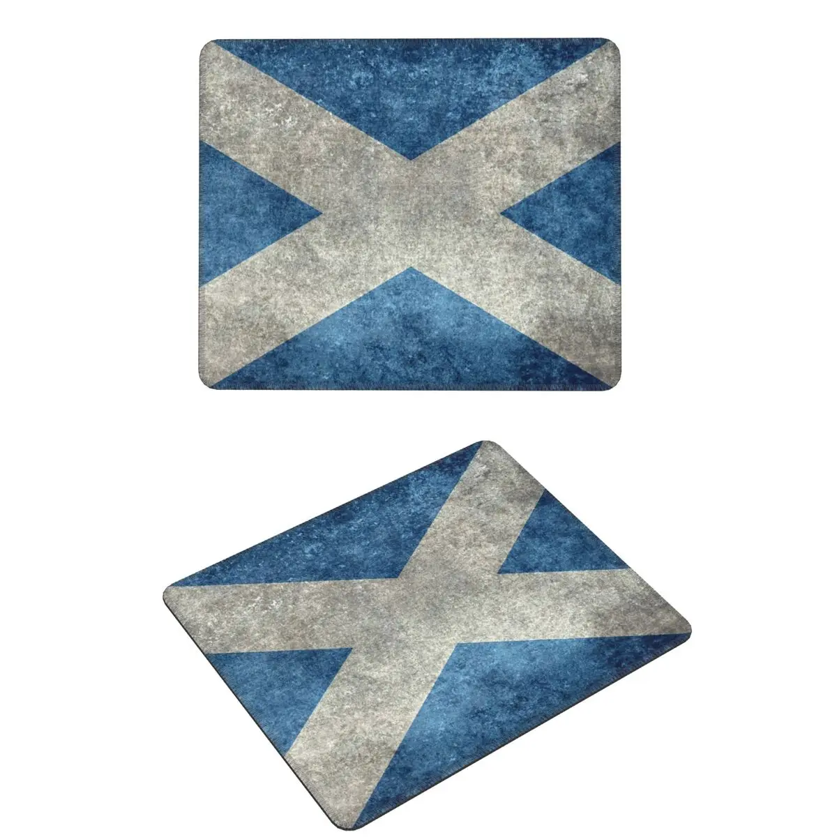 

Flag Of Scotland - Grungy Vintage Version Mouse Pad Computer Keyboard Mouse Mat Gaming Laptop Desk Mat Office Table Mats