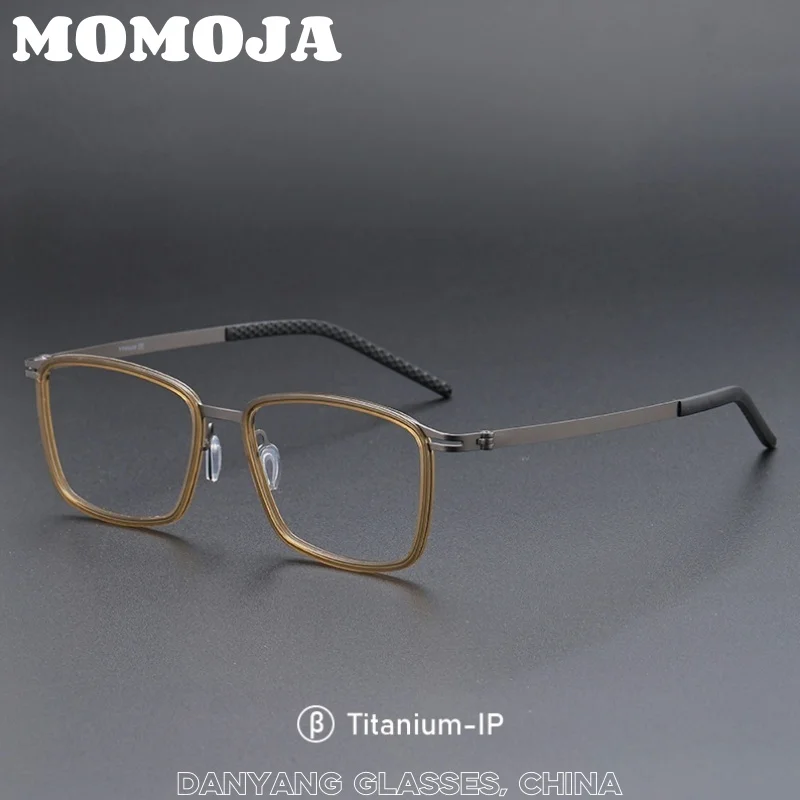 

Linde Replica Classic Circular Frame Eyeglasses Prescription Titanium Alloy Eyewear Comfortable Reading Myopia Glasses 698009