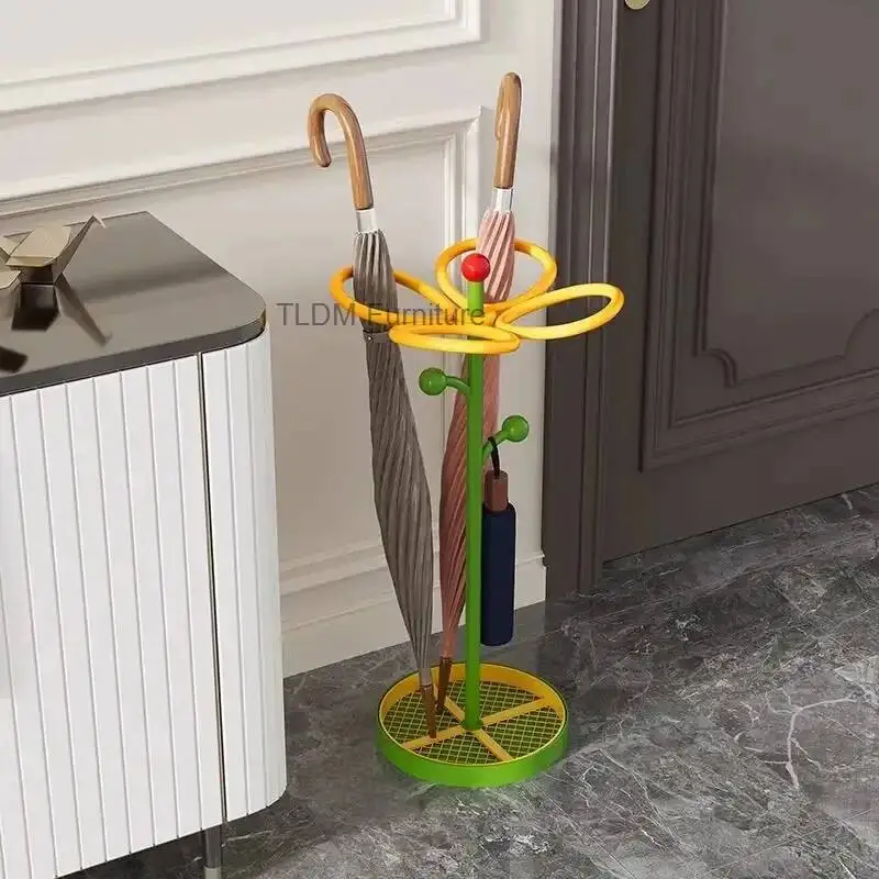 

Creative Umbrella Stand, Home Entryway Organizer, Draining Rack for Doorstep Storage Solution Umbrella Stand Parasol Holder
