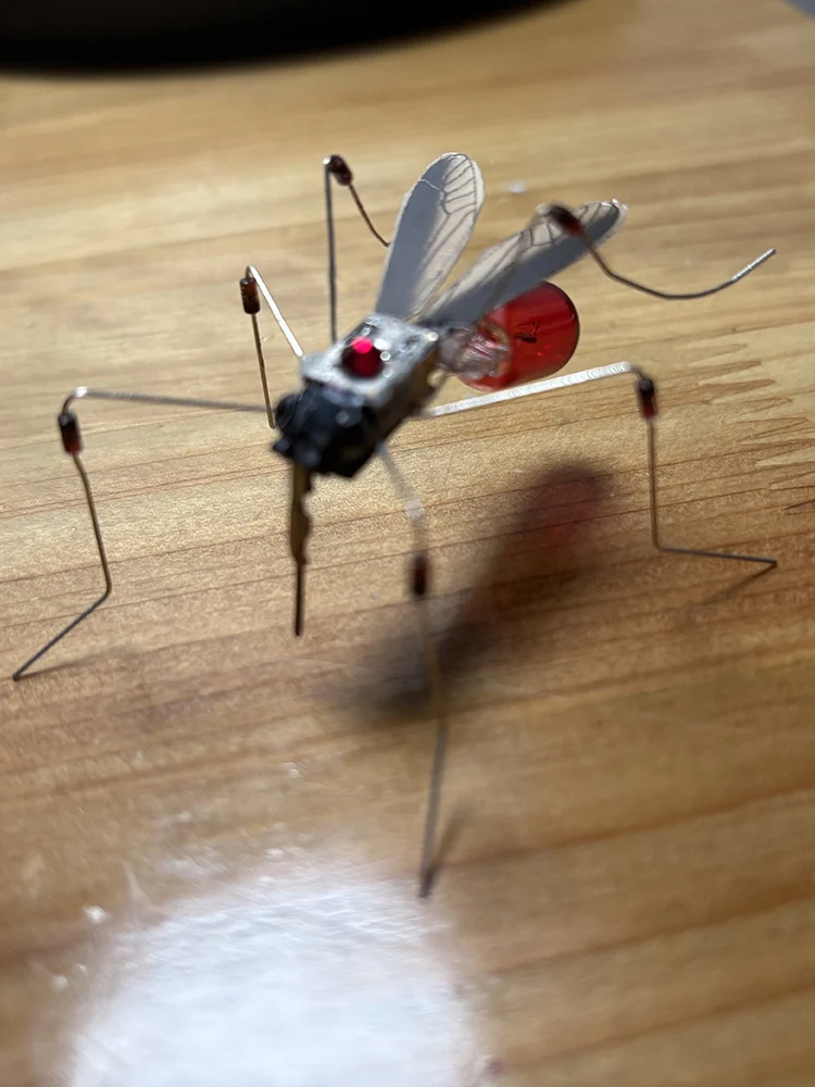 Modello di zanzara Macchinari in metallo Puzzle Giocattoli scientifici per bambini Kit di apprendimento tecnologico STEM fai-da-te Giocattoli educativi per bambini