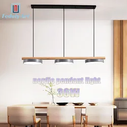 Scandinavian style ceiling pendant lamp / LED lights restaurant lights / aisle lights / indoor lighting / thickened lampshade