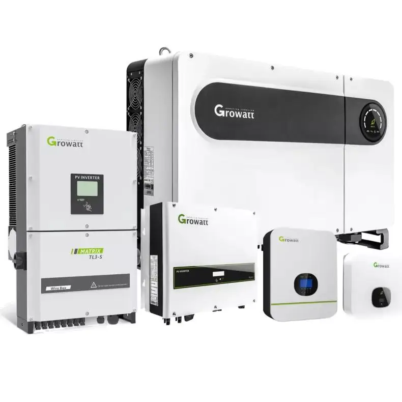 

Growatt Solar Inverter 3kw 5kw 8kw 10kw 20kw Hybrid Inverter For Home Storage System