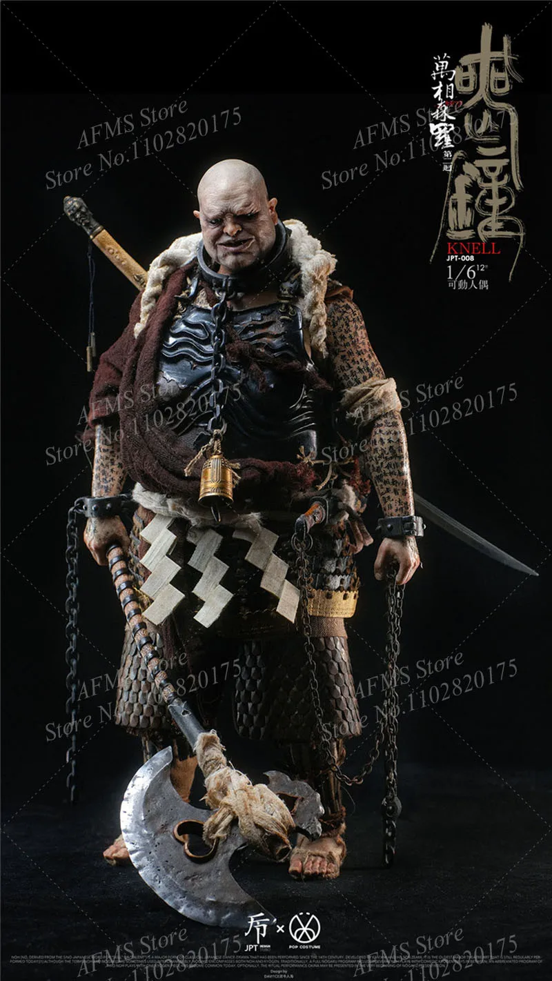 JPT X POP COSTUME JPT-008 1/6 Scale Collectible Figure Japanese Samurai Prajna Full Set 12