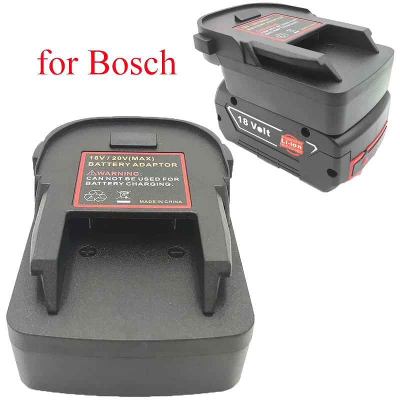 

Battery Converter Adapter for Bosch 18V BAT Series Lithium-ion Batteries for RIDGID & AEG 18V Lithium-ion Battery Power Tools