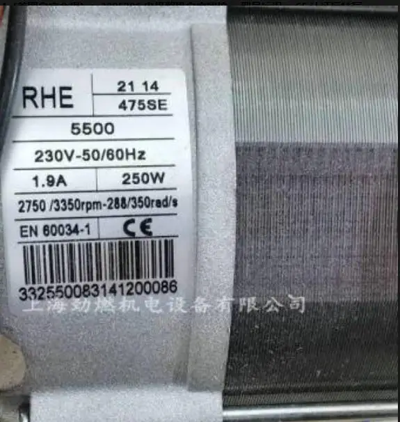 1PCS 3005286 250W Burner Special Motor, Fit for Riello 475SE PRESS GW Series Industrial Burner Power System In Stock