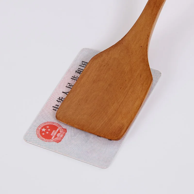 Mini Small Wooden Spatula Nonstick Fried Egg Steak Wooden Spatula Cooking Spoon BBQ Spatula Natural Kitchen Cooking Spatula