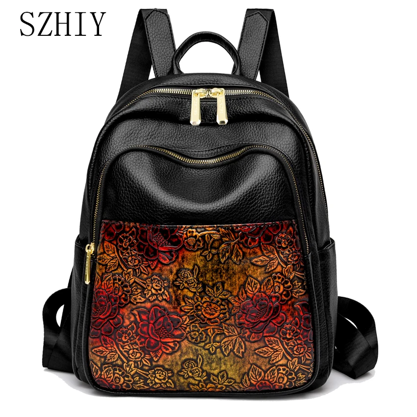 

Роскошный дизайнерский ретро-рюкзак для женщин, дорожный рюкзак с мягкой спинкой, высококачественный модный рюкзак большой вместимости, повседневный новый повседневный рюкзак Mochila