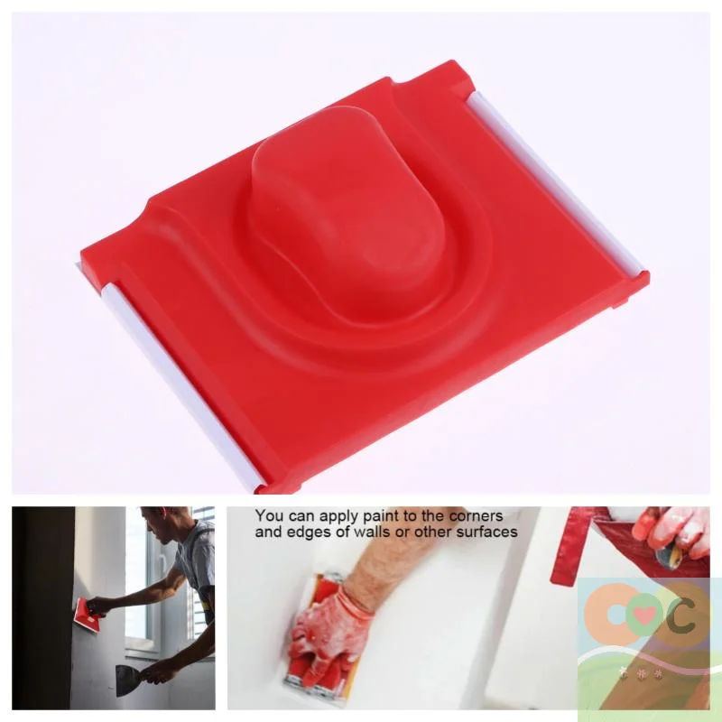 

Red Edge Paint Brush, 1 Piece, Wall Painting Tool for Corners and Ceilings, Color Separator Trimmer