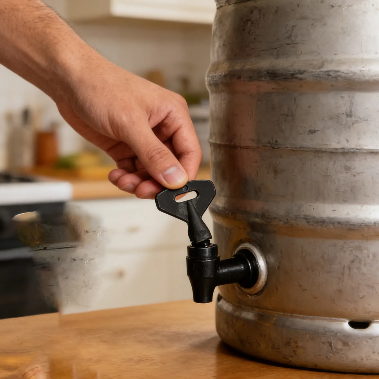 4Pcs Beer Keg Coupler Check Valve Plate Seal Draft Faucet Nozzle Beer Tap Spout Nozzle Accessories Easy Keg Pressure Release