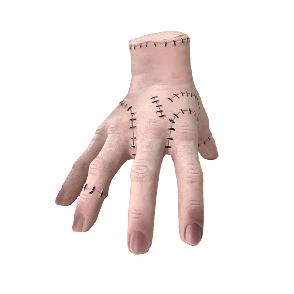 Miércoles Addams cosas mano suave Cosplay estatuilla juguetes Accesorios