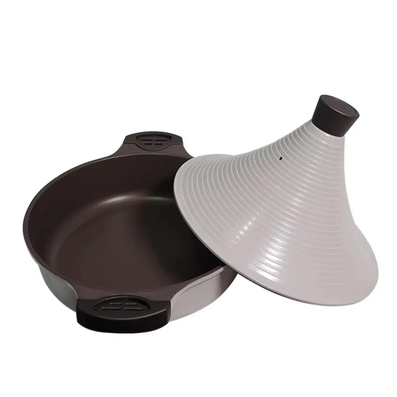 

32Cm Hot Selling Cast Metal Taji Pot Classic Design Cookware for Soup Kitchen Tools