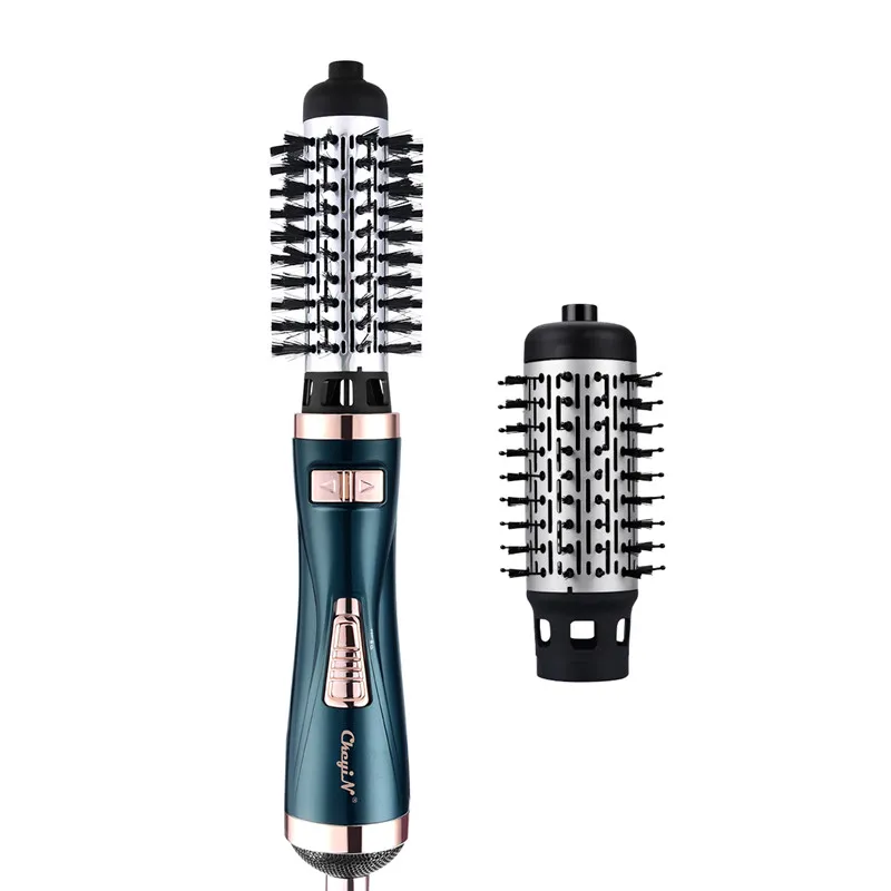 

2 in 1 Professional 220V Auto Rotary 1000W Hair Blow Dryer Hair Curler Comb Hot Air Brush Straightener Styling Tools
