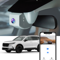 Fitcamx 4K Dash Cam for Honda CR-V CRV Hybrid 6th Gen 2023-2025, Original Style DVR Camera with Night Vision, Loop Recording
