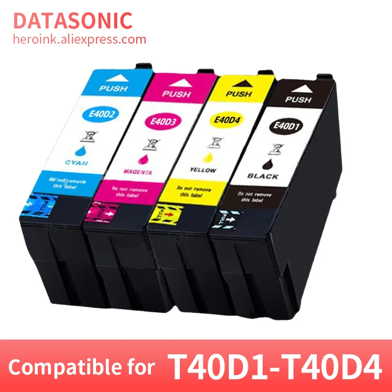 T40D1 T40D2 T40D3 T40D4 T40D Compatible Printer Inkjet Ink Cartridge for Epson SureColor SC-T3100 SC-T5100 SC-T2100 maintenance