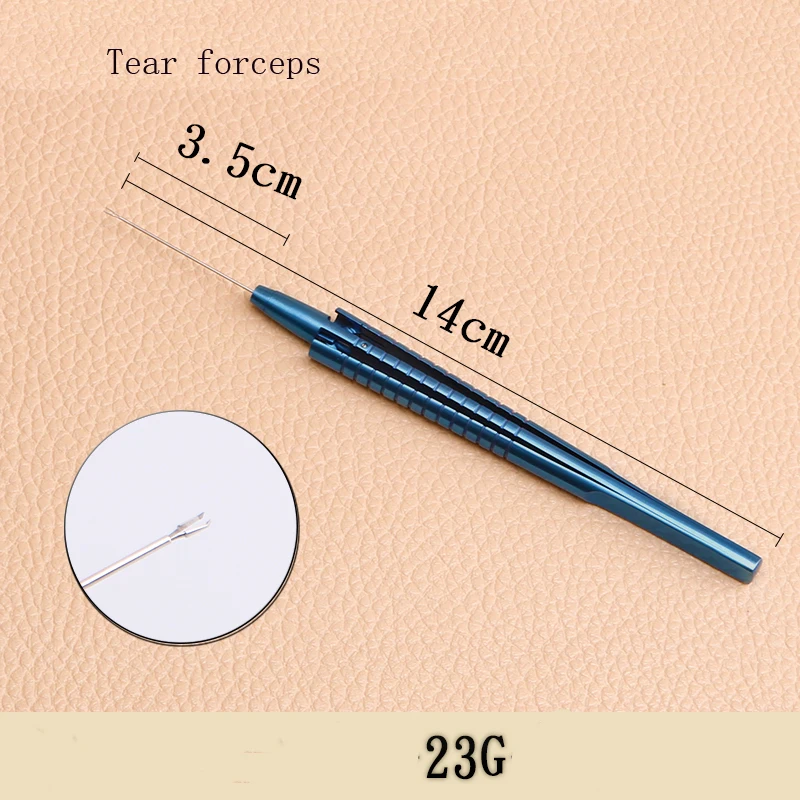 Microcircuitos Oftálmicos, Fórceps Retina Intraocular, Membrana de Sutura, Tesoura, Tesoura Intraocular, 23g