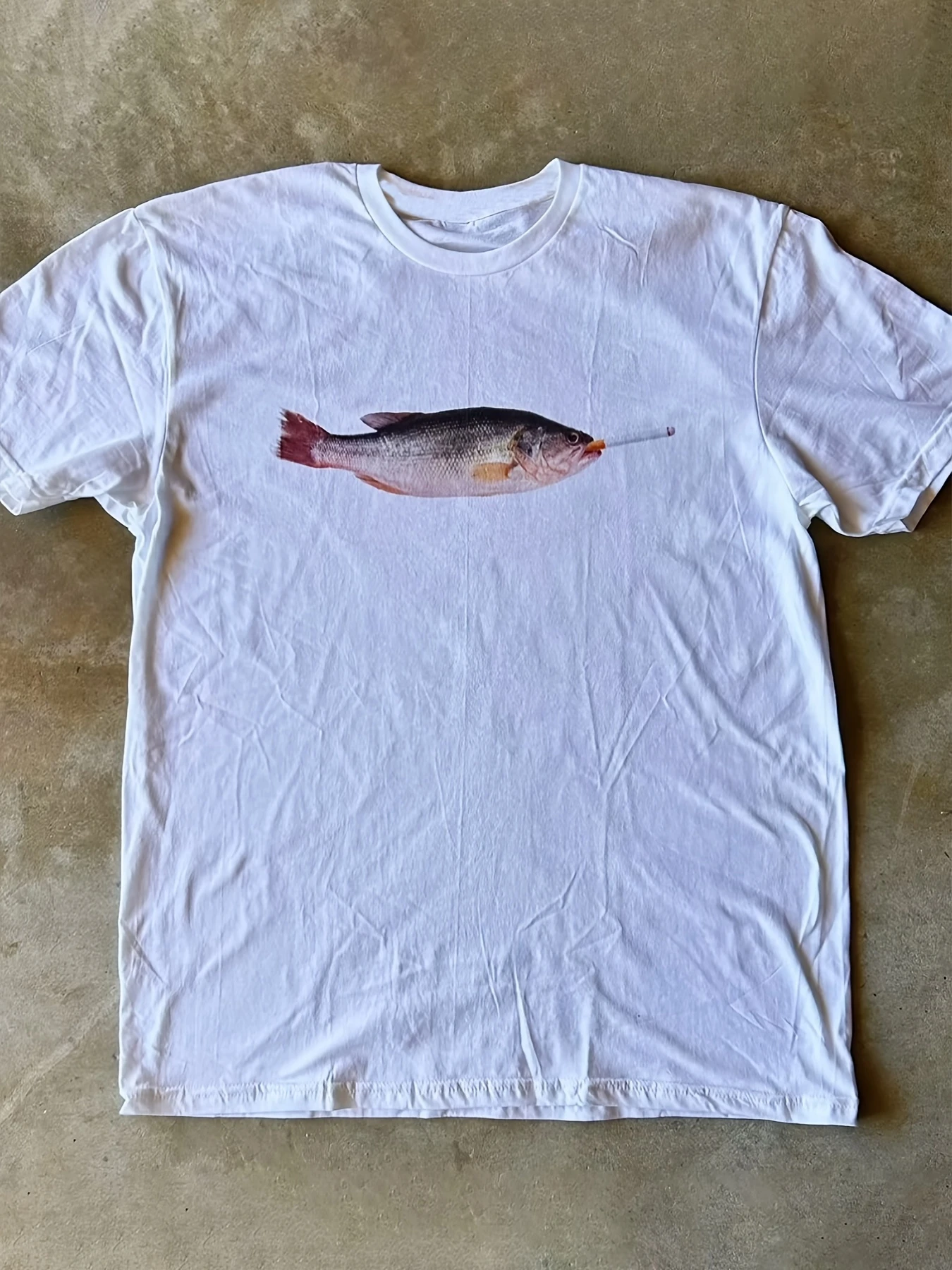 Y2K Summer New Printed T-Shirt American Style Trendy Loose Short Sleeve Top