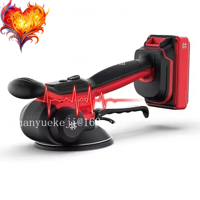 Shijing 9393 Ceramic Tile Laying Tools, Hand-held Vibrating Tile Laying Vibrator Machine, Electric Automatic Tiling Tiler Tool