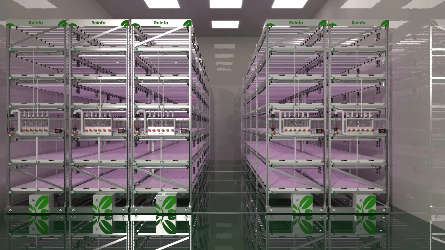 أفضل من نظام النمو متعدد الطبقات للبرج المائي للمزرعة التجارية #1