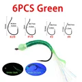 6PCS Green